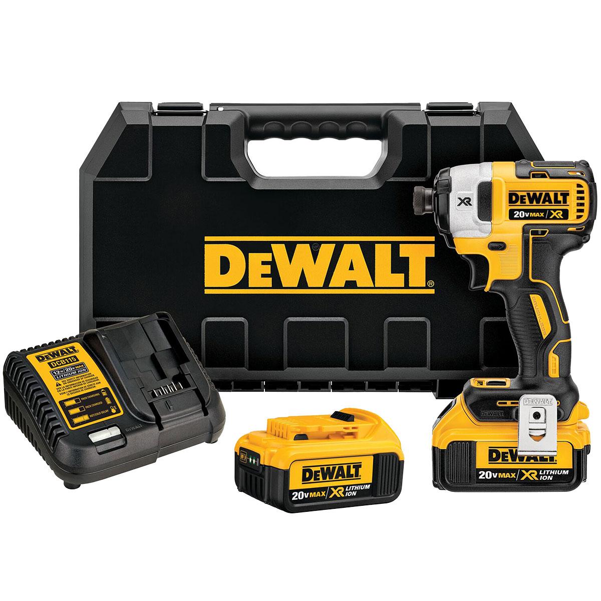 DeWalt 20V Max Impact Driver Kit